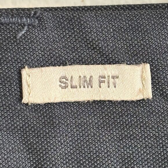 Men's Perry Ellis Portfolio Slim Fit Pants 34 x 26.5 Inseam Blue - Picture 6 of 7